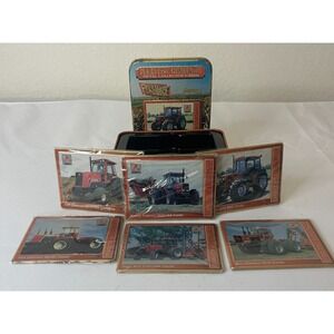 Vintage 1996 Harvest Heritage Metal Trading Cards IH Seald Tractor Series 1